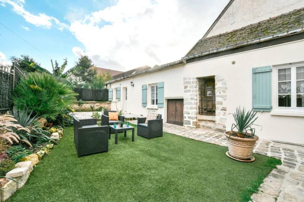 Instant Fleury, Studio Cosy Avec Jardin Secret Barbizon Eksteriør billede
